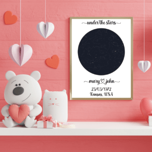 personalised star map gift