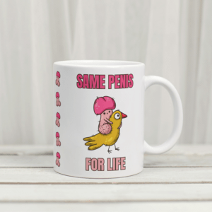 same penis for life mug hen party gift