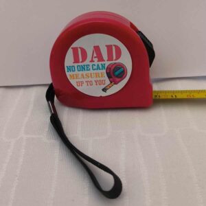 personalised fathers day tape measure